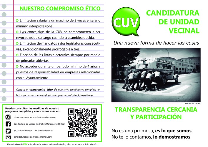 Exterior. 2do Folleto CUV