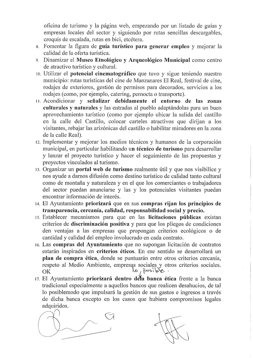 Acuerdo programático 3