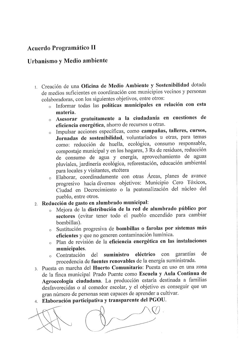 Acuerdo programático 4