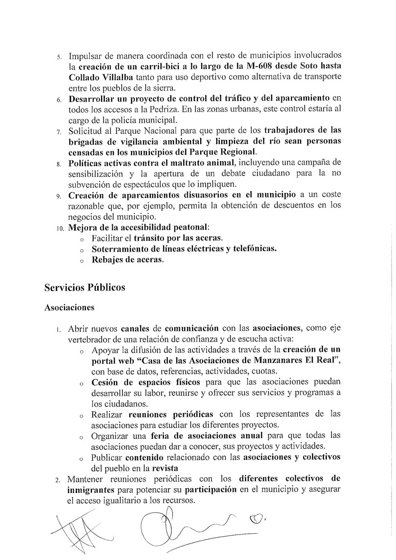 Acuerdo programático 5