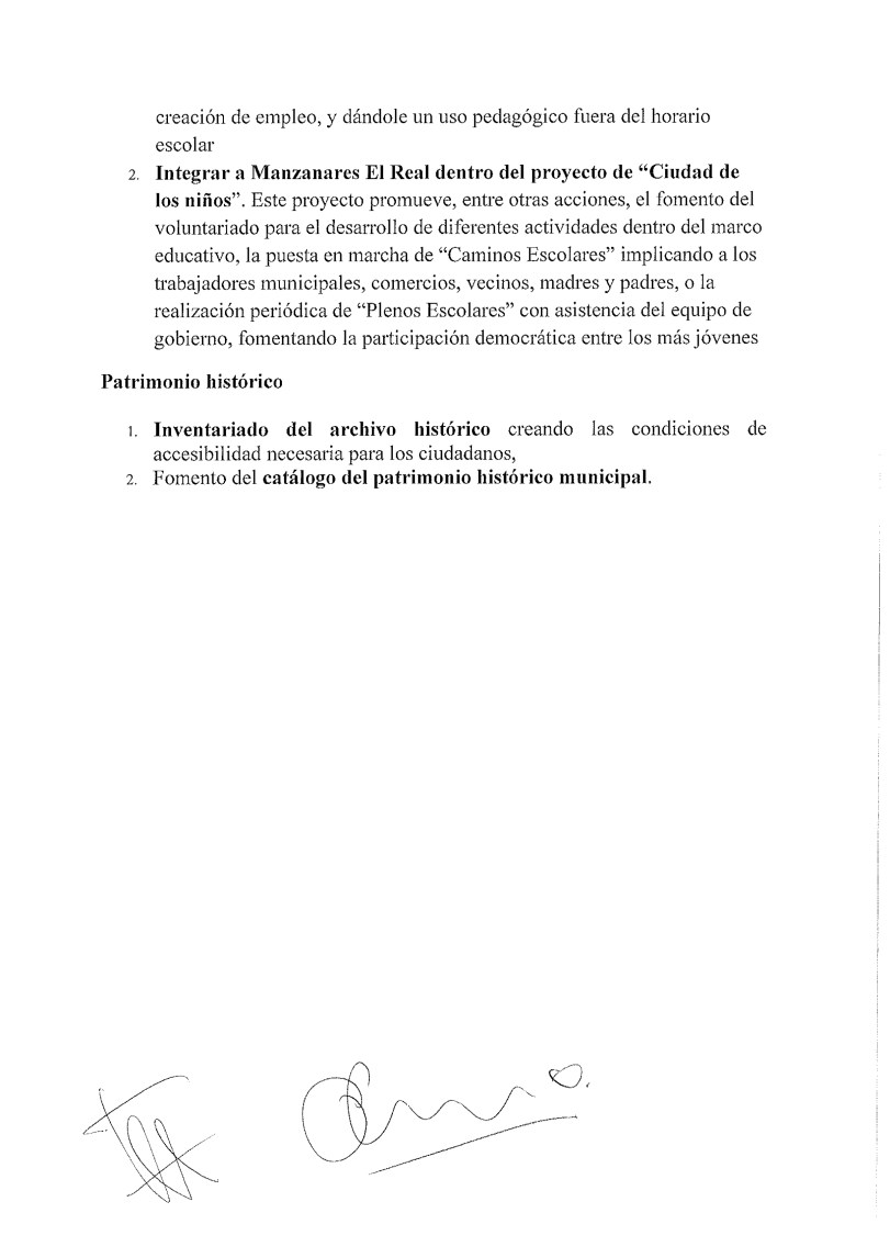 Acuerdo programático 7