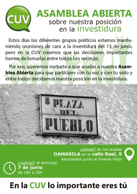 Asamblea investidura